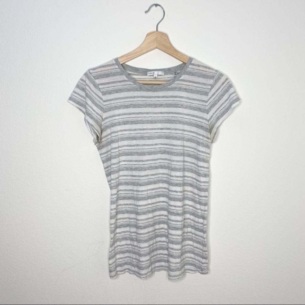 Vince stripes short sleeves top